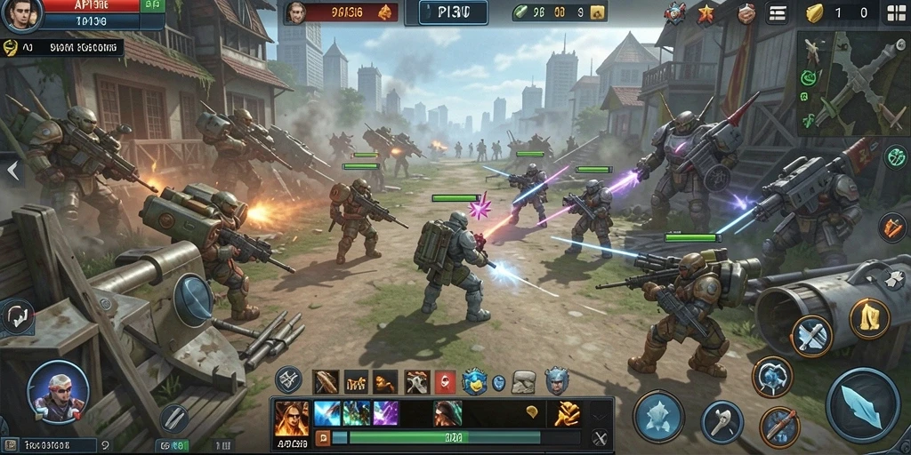 Screenshot gameplay API36 yang menampilkan aksi strategi seru.