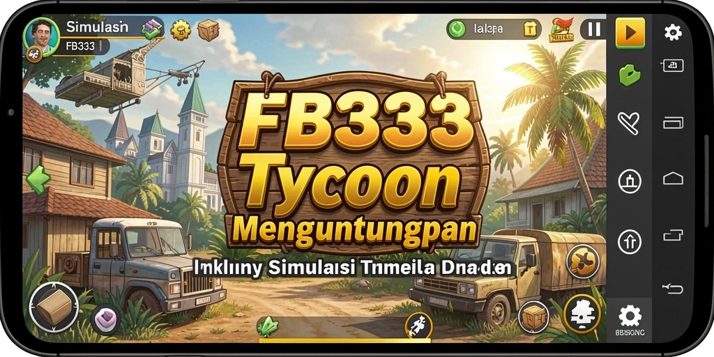 Gameplay intens dan strategi pengelolaan bisnis.