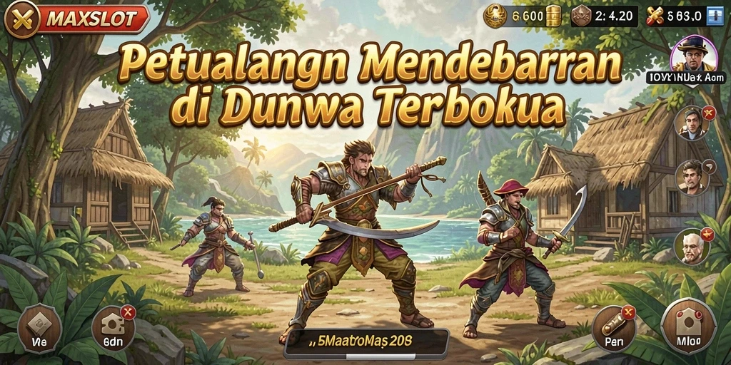 Gameplay seru dalam dunia terbuka yang menakjubkan.