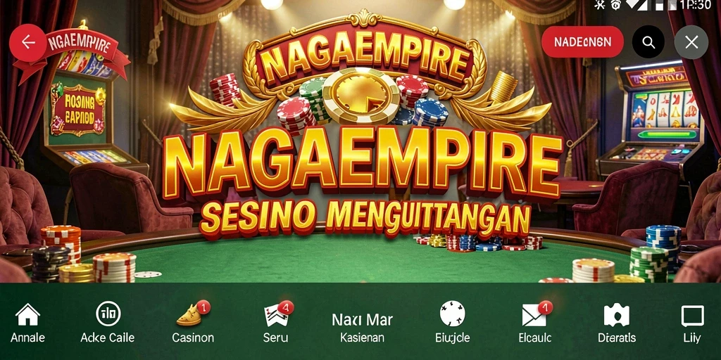 Tangkapan layar gameplay kasino yang seru di NAGAEMPIRE.