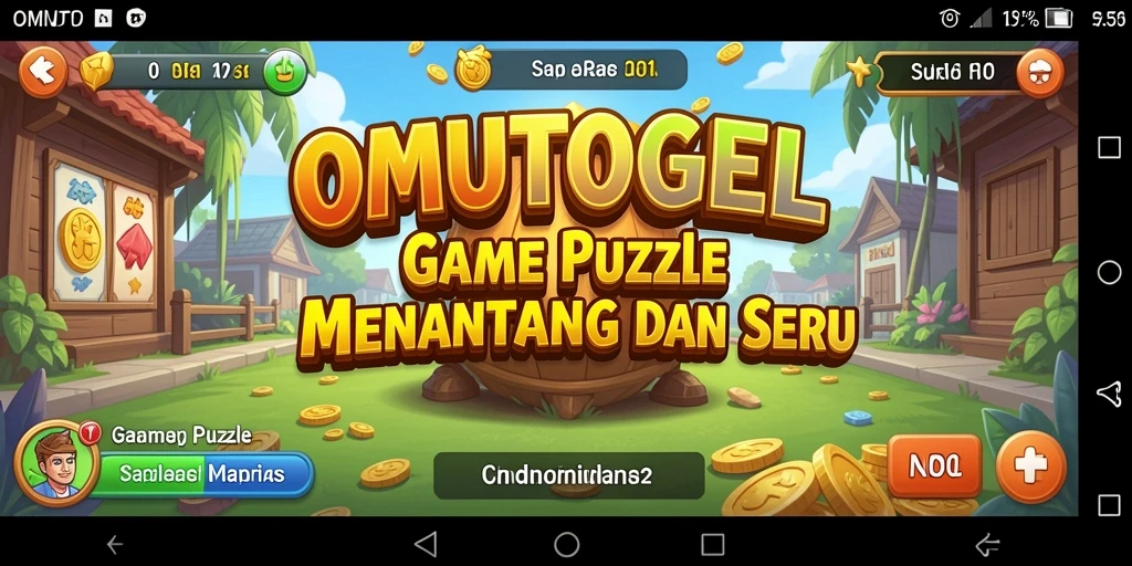 Tampilan gameplay OMUTOGEL yang menantang dan menarik.