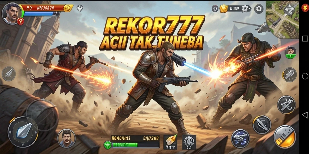 Tampilan gameplay seru dan menegangkan dalam REKOR777.