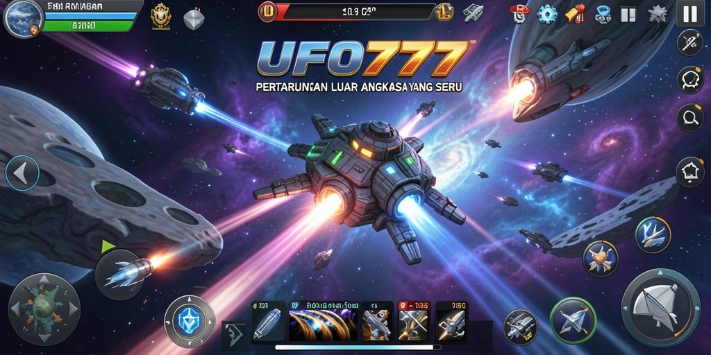 Tangkapan layar dari gameplay <strong>UFO777</strong> yang mendebarkan