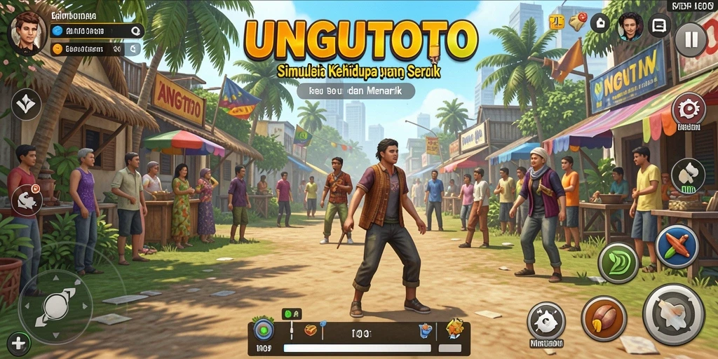 Gameplay menarik UNGUTOTO dengan berbagai fitur kreatif.